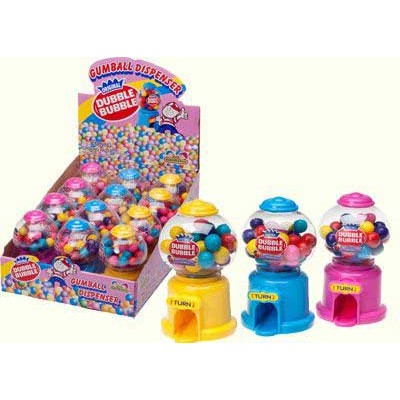 KIDSMANIA GUM BALL MACHINE CANDY 12CT/PACK